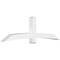 Ekena Millwork Bellingham Architectural Grade PVC Gable Bracket, 96"W x 28"H x 6"D x 6"F, 7/12 Pitch GBP096X28X0606BEL00 - alternate 1